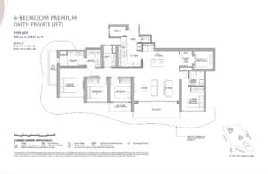 Zyon Grand 4 Bedroom Premium Type DP1